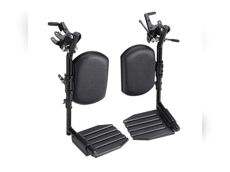 Invacare T94HAP Elevating Leg Rest Aluminum Footplates & Calf Pads 99