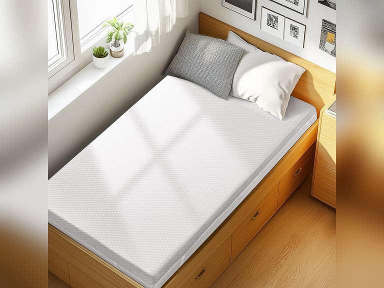 (Unknown size)3 Inch Gel Memory Foam Mattress Topper for Pressure Relief, Premium Soft Cooling Sleep, Non-Slip Design with Removable & Washable Cover, CertiPUR-US Certified 70