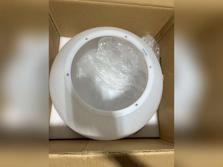 HYPERLITE 60 Degree PC Reflector ONLY for Hero Series LED High Bay Light 1-Pack (Milky Reflector with Cover) 63