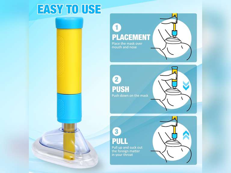Anti Choking Device/Choking Rescue Device for Kids and Adults 40