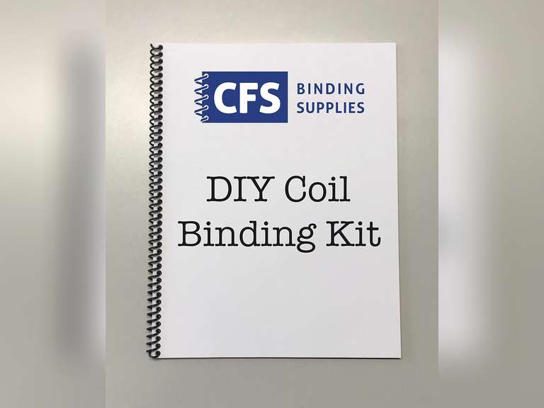 DIY Coil Binding Kit - 25 Books (Includes Pre-Punched Paper & Covers) 68