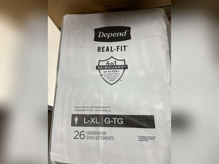 Depend Fresh Protection Adult Incontinence Underwear for Men, Disposable, Maximum, Extra-Large, Grey, 26 Count, Packaging May Vary 21
