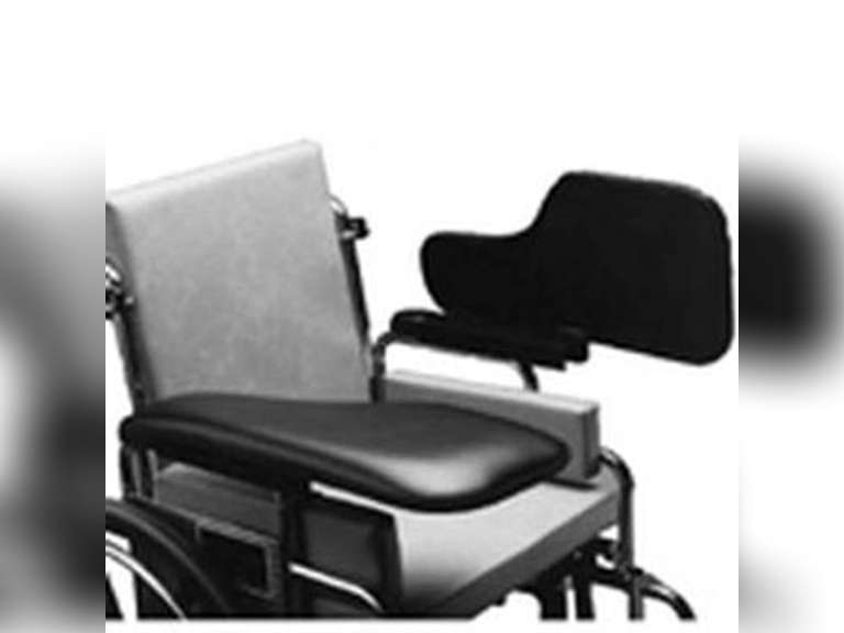 The Aftermarket Group Wheelchair Half Lap Tray, Black Padded Vinyl, Flip-Up Hardware, Left, TAG010023 80