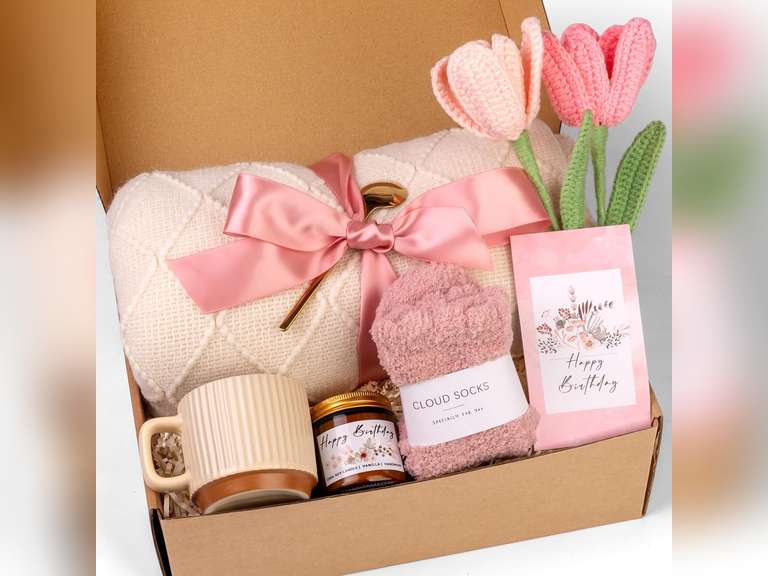 Birthday Gifts for Women, Self Care Gifts Get Well Soon Gifts Package, Relaxing Care Package, Birthday Gift Basket for Women, Happy Birthday Gifts for Her, Mom, Sister, Best Friend, Wife, Girlfriend, Coworker, Birthday Gifts Ideas 41