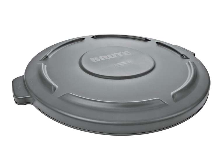 Rubbermaid Commercial Products Brute Snap-On Lid 121 Litre Grey FG263100GRAY 20