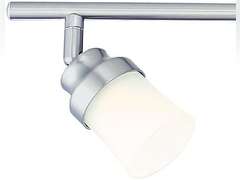 DESIGNERS FOUNTAIN EVT102027-35 3 ft. Brushed Nickel Kit with 4 LED Track Lights 1890 Lumens 60