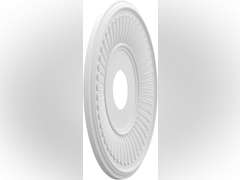 Ekena CMP16BE Ceiling Medallion, Primed White 22