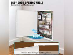 VEVOR Metal Access Panel for Drywall Ceiling, 16 x 16 Inch Plumbing Access Doors with Cam Latch Lock, Heavy-Duty Steel Wall Hole Cover, Easy Install Removable Hinged Panel for Wiring & Cables, Silver 29