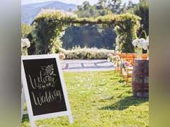 A Frame Chalkboard Sign Large 20 x 30 Chalkboard Easel Wooden Sidewalk Standing & Hanging Chalk Board Sandwich Board Sign for Restaurant,Farmhouse or Wedding Party Guide 48