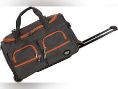 Rockland Rolling Duffle Bag, Charcoal, 22-Inch 61