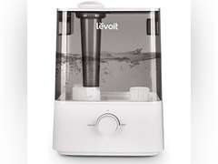 Levoit Cool Mist Humidifier for Room, Top Fill Humidifer for Large Rooms, 6L, Classic 300, Gray 106