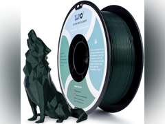 ZIRO Glitter PLA Filament 1.75mm, 3D Printer Filament Subtle Sparkle PLA, Mystical Series 2.2lbs Spool, Fit Most FDM 3D Printers, Midnight Green 23