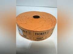 1000 Tacticai Raffle Tickets, Orange (1 of 8 Colors), Double Roll, Ticket for Events, Entry, Class Reward, Fundraiser & Prizes 9