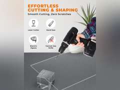 FALKEN DESIGN - Falkendesign-Acrylic-CL-1/16-2436 Falken Design Acrylic Plexiglass Sheet, Clear, 24" x 36" x 1/16" 43