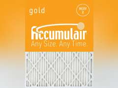 Accumulair Gold 20x20x1 (19.75x19.75) MERV 8 Air Filter/Furnace Filter (2 Pack) 24
