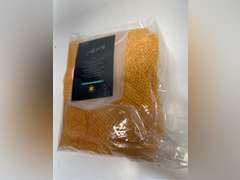 UJFQBH 3 Pieces African Bath Sponge African Net Long Net Bath Sponge Exfoliating Shower Body Scrubber Back Scrubber Skin Smoother,Great for Daily Use (Yellow,Yellow,Yellow) 9