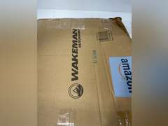 Wakeman Outdoor Trash Can - 46-Gallon Collapsible Garbage Can with 3 Stakes - Pop Up Trash Can for Camping, Storage, or Yard Waste Outdoors (Green) 18