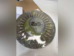 Plow & Hearth Celestial Glow-In-The-Dark Garden Stepping Stone 38