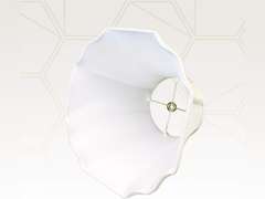 Royal Designs Flare Bottom Outside Corner Scallop Lamp Shade, 6.5 x 12 x 9.25, Eggshell 95