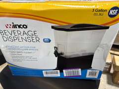 Winco PBD-3 Beverage Dispenser, 3-Gallon 46