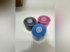 Kinesiology Tape Pro Athletic Sports (3 Rolls,60 Precut Strips) Waterproof Breathable Latex Free Tape for Ankle Wrists Knees Elastic Running Tennis Swimming Football Sports Activities Tapes (Mix) 16
