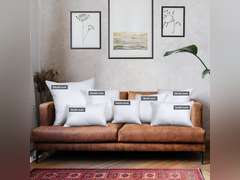 Utopia Bedding Throw Pillows (Set of 4, White), 18 x 18 Inches Pillows for Sofa, Bed and Couch Decorative Stuffer Pillow 21
