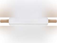 PackageZoom 20 inch x 1000 Feet Stretch Wrap with Handle, Clear Stretch Film, 4 Rolls 62