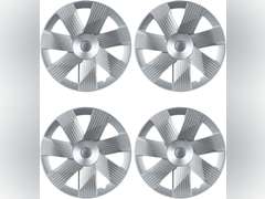Hubcaps for Tesla Model Y 2019-2024, 19 Inch ABS Hubcaps, Rim Protector Hub Caps Compatible with Model Y 2019 2022 2023 2024, Set of 4 PCs, Silver 76