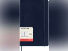 Moleskine Classic 12 Month 2026 Daily Planner, Soft Cover, Large (5" x 8.25"), Sapphire Blue, 400 pages 27