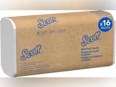Scott Professional Universal Multifold Paper Towels, Bulk (01840), Absorbency Pockets, White, 9.2'x9.4' Towel, Compressed, Compact (250 Sheets/Pack, 16 Packs/Case, 4,000 Sheet Total) 36
