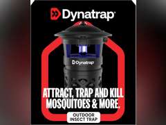 DynaTrap DT1130SR Mosquito & Flying Insect Outdoor Trap and Killer Kills Mosquitoes, Flies, Wasps, Gnats, & Other Flying Insects Protects up to 1/2 Acre 60