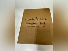 david's kids Micro Fleece Baby Sleep Sack 6-12 Months, Soft Warm Baby Wearable Blankets with 2-Way Zipper, 2 Pack Comfy Sleeping Bags for Infant Newborn Boys Girls Neutral, Medium Size, Space Navy 24