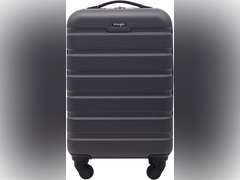 Wrangler Hardside Carry-on Spinner Luggage, Charcoal Grey, Carry-On 20-Inch, Hardside Carry-on Spinner Luggage 62
