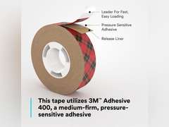 3M Scotch ATG Adhesive Transfer Tape 924 Clear, 0.50 in x 36 yd 2.0 mil (Pack of 12) 59