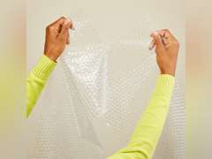 Amazon Basics Perforated Bubble Cushioning Shipping Wrap, Small 3/16", 12-Inch x 175 Foot Long Roll, Clear 23