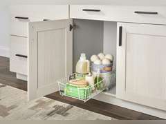 ClosetMaid 3051 Kitchen Cabinet Organizer, 11-Inch One Tier, White 24