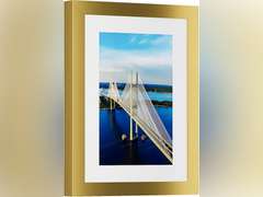 PEALSN 5x7 Picture Frame, Display Pictures 4 x 6 with Mat or 5 x 7 Without Mat for Wall Mounting Display, Photo Frames, Gold. 6