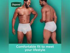 Depend Fresh Protection Adult Incontinence Underwear for Men, Disposable, Maximum, Extra-Large, Grey, 26 Count, Packaging May Vary 21