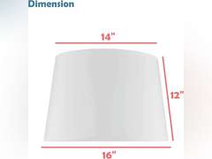 Aspen Creative 32020 Hardback Spider Shade, White by Aspen Creative 189