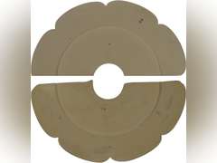 Ekena Millwork CM18FW2 18 1/2" OD X 3 5/8" ID X 7/8" Flower Ceiling Medallion, Two Piece 41