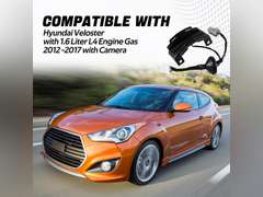 FUSCH Outside HDL Lock Assembly Back Hatch Release Switch Trunk Button Hatch Release Button Compatible with Hyundai Veloster 2012-2017 with Camera Replace#:81260-2V010 19
