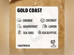 Essential Oils Set Gold Coast Series Set of 6 100% Pure Oils kit - Sweet Orange, Grapefruit, Lemon, Coconut, Tea Tree, Eucalyptus 10ML Suitable for Candle Making Diffuser 7