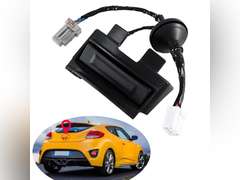 FUSCH Outside HDL Lock Assembly Back Hatch Release Switch Trunk Button Hatch Release Button Compatible with Hyundai Veloster 2012-2017 with Camera Replace#:81260-2V010 19