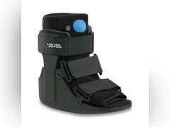 United Ortho USA14115 Short Air Cam Walker Fracture Boot, Medium, Black 47