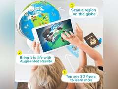 PlayShifu Educational Globe for Kids - Orboot Earth (Globe + App) Interactive AR World Globe | 400 Wonders, 1000+ Facts | STEM Toy Gifts for Kids 4-10 Years | No Borders, No Names on Orboot Globe 82