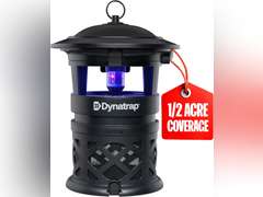 DynaTrap DT1130SR Mosquito & Flying Insect Outdoor Trap and Killer Kills Mosquitoes, Flies, Wasps, Gnats, & Other Flying Insects Protects up to 1/2 Acre 60
