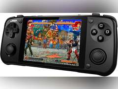 UNICO Pocket Game Console with Built-in 40 SNK Licensed Games, Retro Handheld Game Player Includes KOF/Metal SLUG/Fatal Fury/Samurai SHODOWN Series and More 80