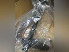 Medline Aluminum Quad Cane with Small Base for Balance, Knee Injuries, Leg Surgery Recovery & Mobility, Portable, Lightweight Walking Aid for Seniors & Adults, Black 23