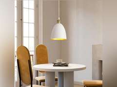 Modern Farmhouse Chandelier White Chandelier, 7 inches in Diameter, Suitable for Kitchen Island, Bedroom, Hallway 10