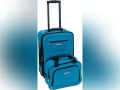 ROCKLAND 2-Piece Luggage Set, Turquoise, 20 50